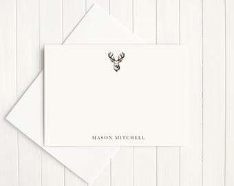 Masculine Stationery, Personalized, Thank You Cards, Gift for Dad