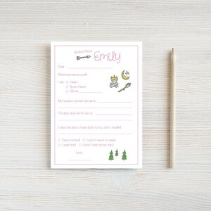 Camp Stationary, Camp Stationery, Personalized, Summer Camp, Kids