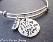 personalized graduation gift for her. inspirational bracelet. with brave wings she flies