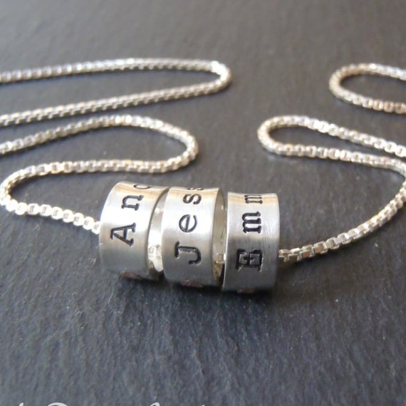 Sterling Silver Tiny Rings 