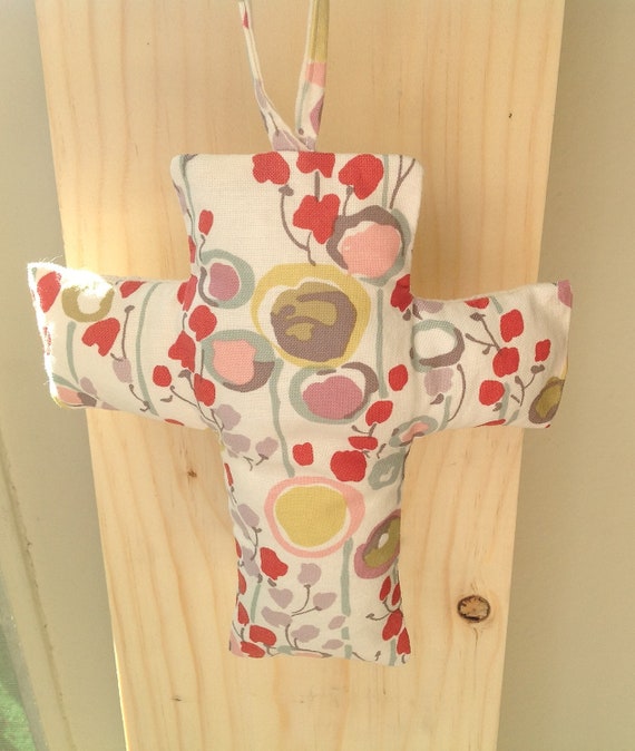 Items similar to Fabric CrossHome Decoration or Ornament on Etsy