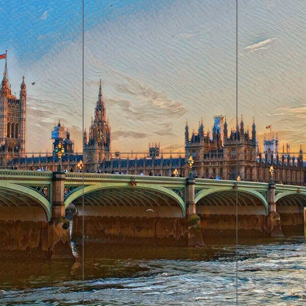 London Wall Mural Etsy