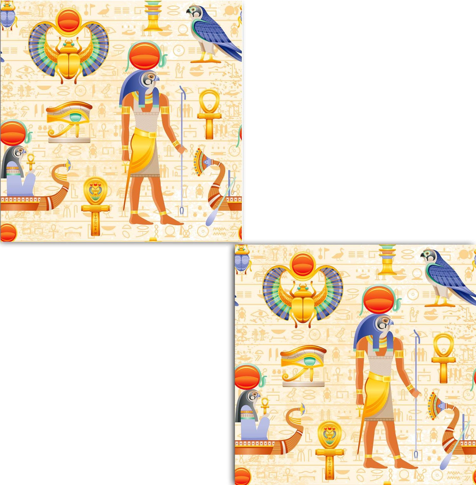 Egyptian Tiles Egypt Tile Two 6 x 6 inches decorative Etsy