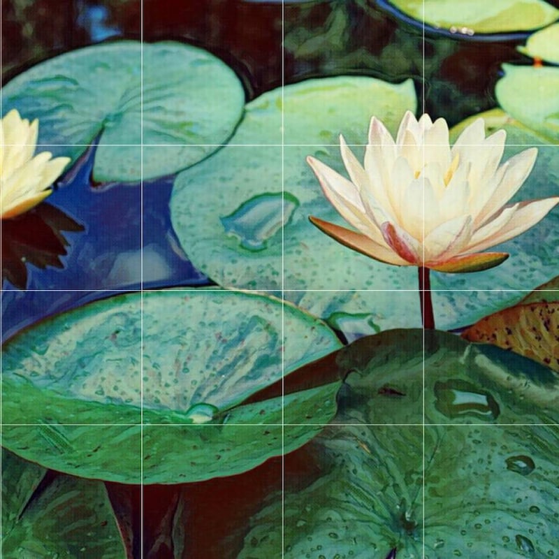 Mosaic Lotus Isdal