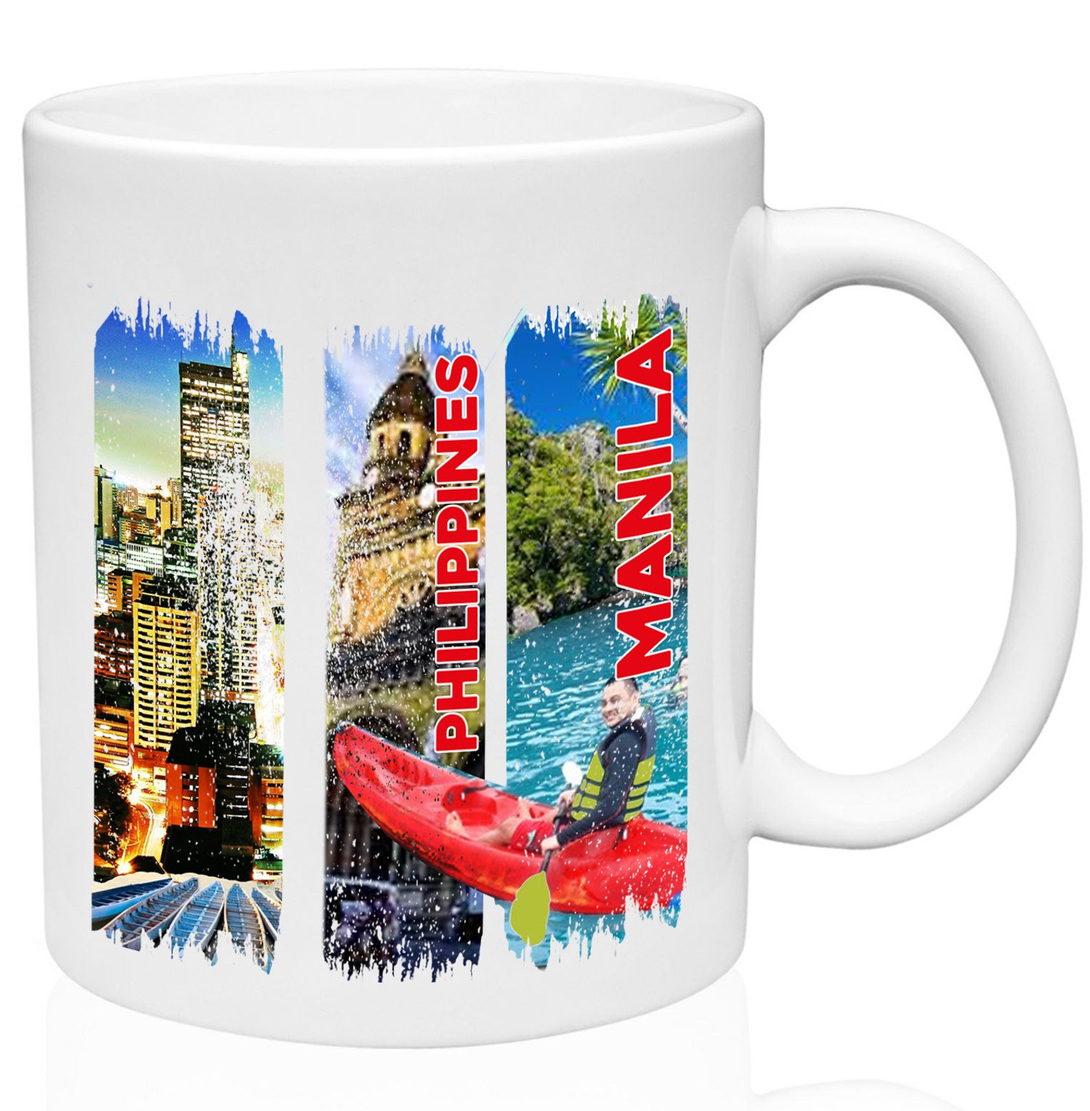 Philippines Manila 11oz Ceramic High Quality Coffee Mug Etsy