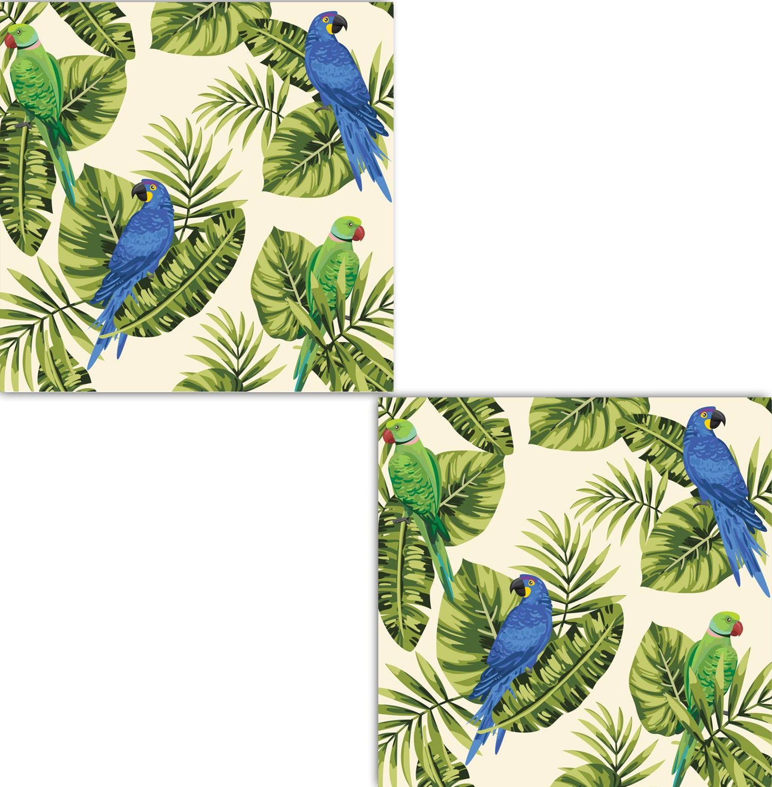 Parrot Tiles Bird Tiles Two 6 x 6 inches decorative ceramic Etsy