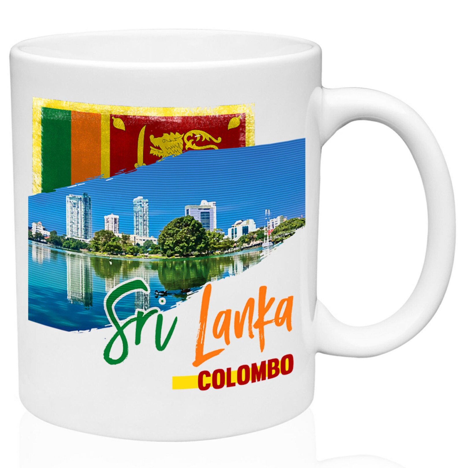 Sri Lanka P 11oz Ceramic High Quality Coffee Mug Etsy