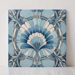 Piastrelle in ceramica Art Déco: decorazioni geometriche per pareti, paraschizzi per cucina