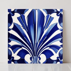 Płytki ceramiczne w stylu art déco: geometryczne dekoracje ścienne, panele ścienne do kuchni