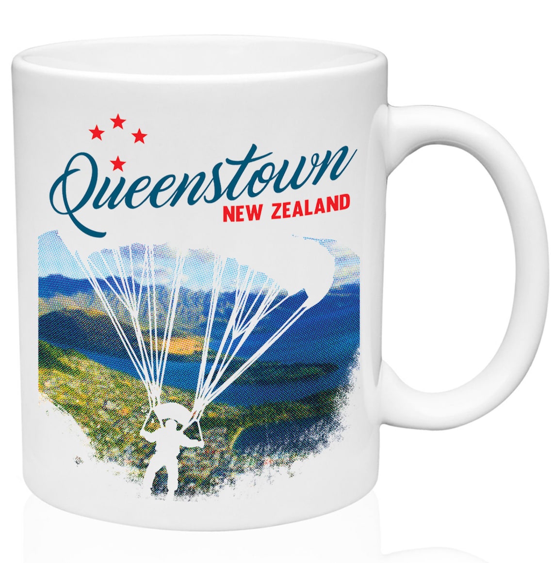 QUEENSTOWN NEW ZEALAND 11oz Ceramic High Quality Coffee Mug Etsy
