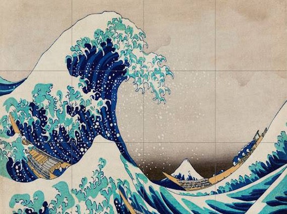 陶板絵画 タイル絵画 タイルアート イタリア製 カナリア 花 タイル 陶板 アートタイル 陶器 手描き