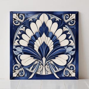 Art Deco Ceramic Tiles: Geometric Wall Decor