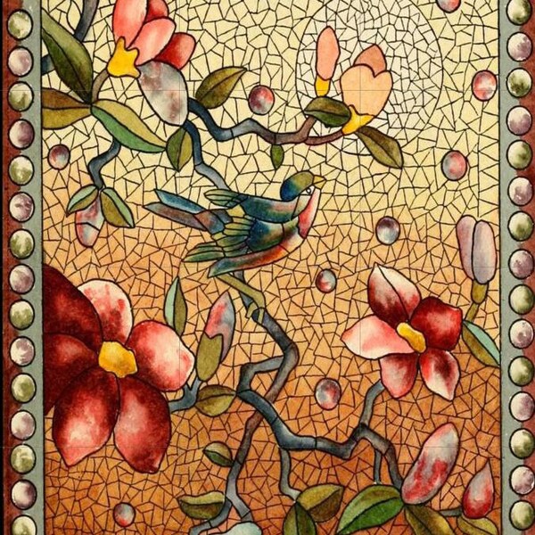 Bird Tile - Etsy