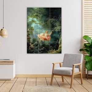 Fragonard's The Swing Tile Mural: Ceramic Mosaic Wall Art