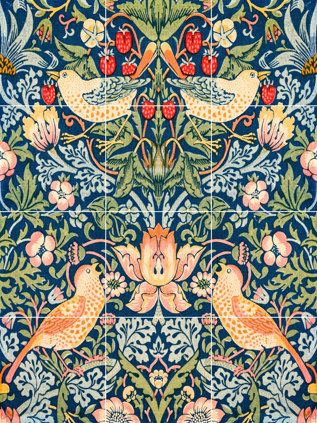 ウイリアムモリス　デザインタイル ウイリアムモリスデザインタイル