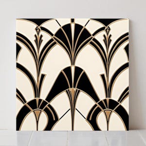 Piastrelle in ceramica Art Déco: decorazioni geometriche per pareti, paraschizzi per cucina e bagno retrò