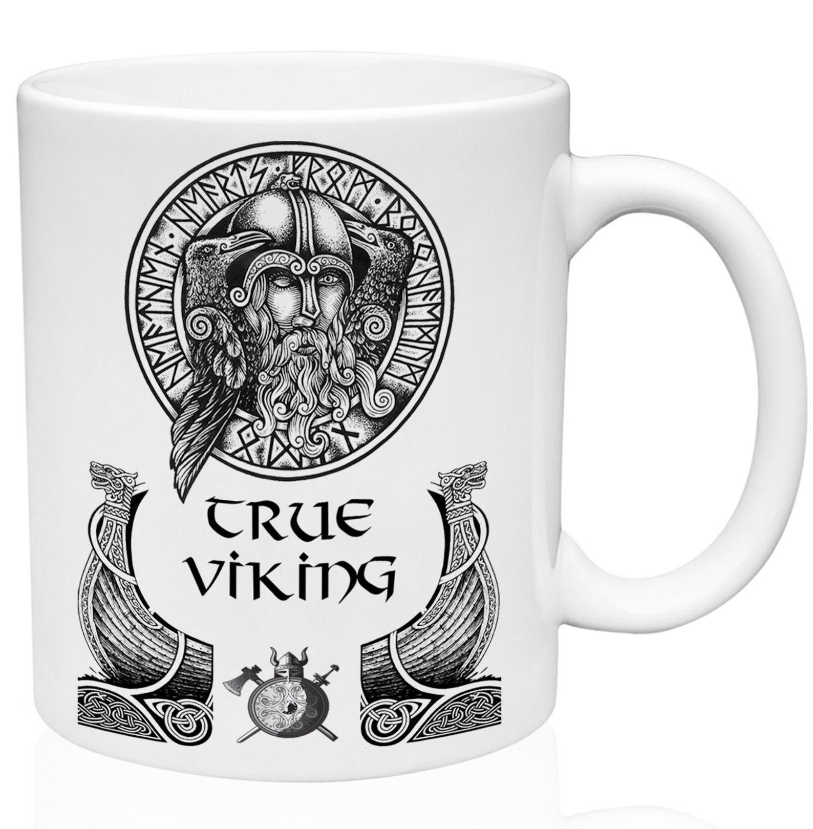 Viking True Viking 11oz Ceramic High Quality Coffee Mug | Etsy
