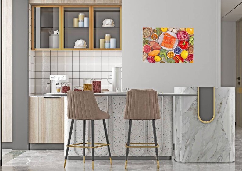 Food Tile Mural: Kitchen Backsplash Ceramic Mosaic Panel - Etsy