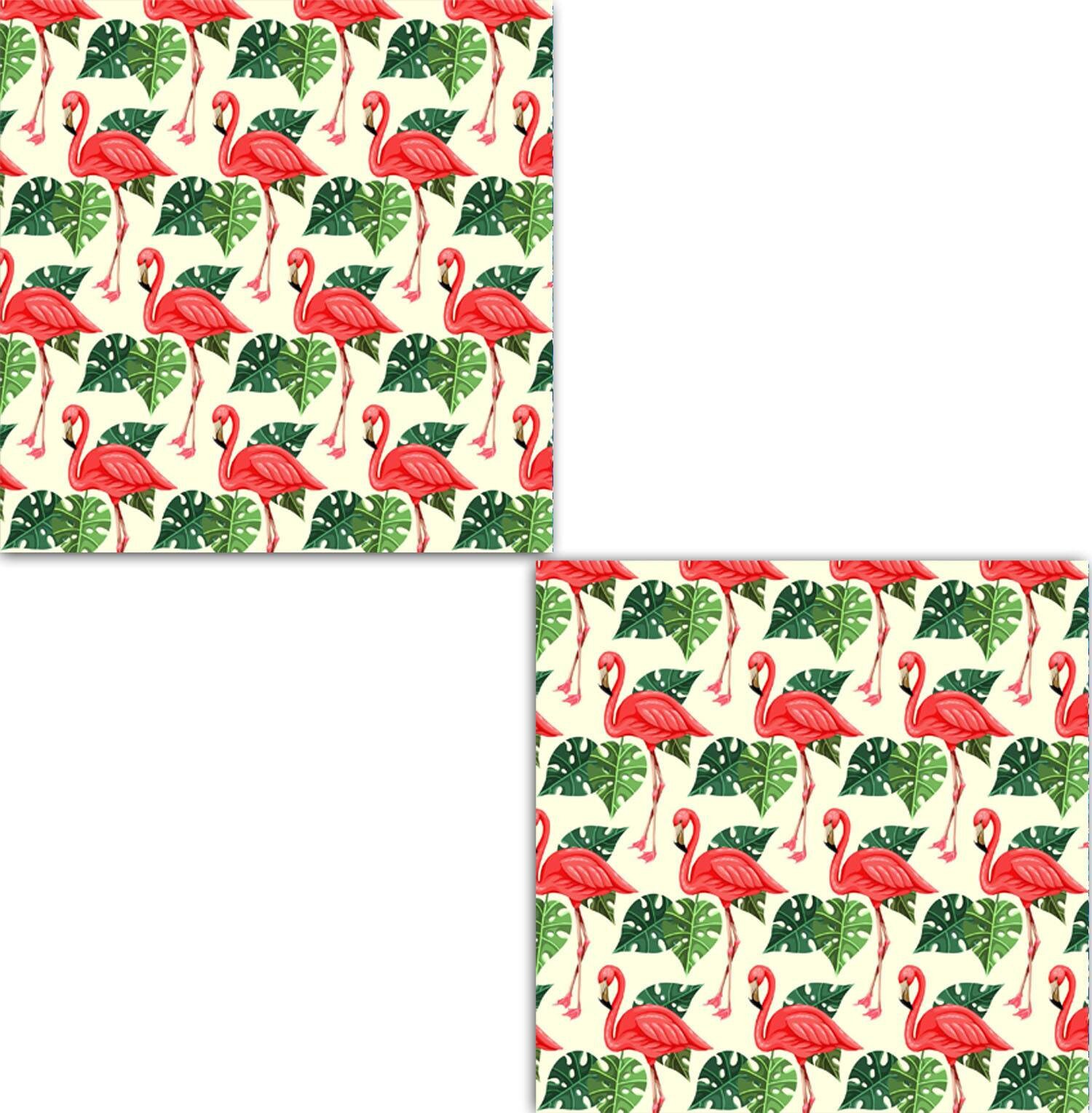 Flamingo Tile Tropical Tiles Design Two 6 x 6 inches Etsy