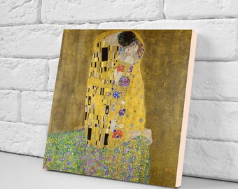 クリムト　タイルアート8 グスタフのクリムトCeramics金女性 タイル | Zazzle.co.jp