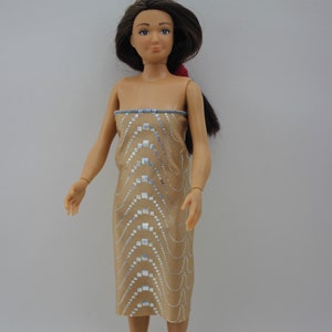 Long party  dress  for Lammily doll