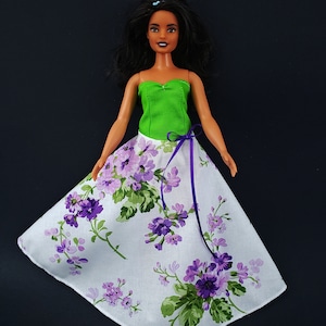 strapless   dress for Curvy Barbie
