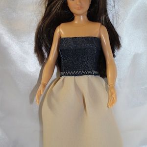 Beach   dress  for Lammily doll