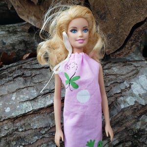 Long beautiful dress for doll