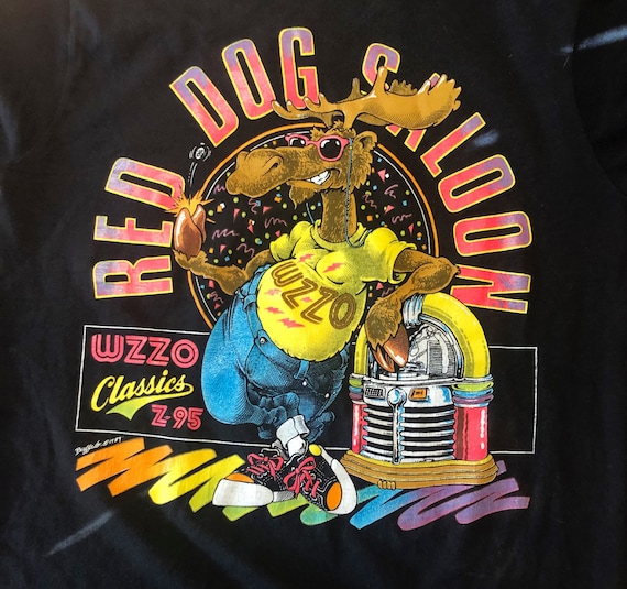 Vintage T Shirt // Red Dog Saloon // Size M - image 2