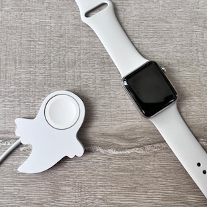 Cute Ghost Skin/Cover for Apple Watch Charger