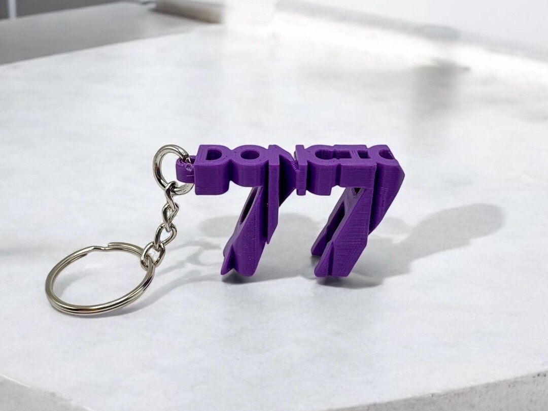 クールでユニークなルカ・ドンチッチ #77 キーホルダー（3Dプリント