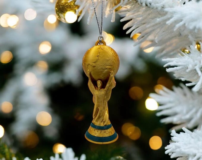 World Cup Trophy Christmas Ornament