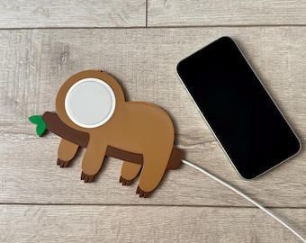 Joli étui/peau de paresseux pour chargeur Apple MagSafe