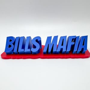 Buffalo Bills &quot;Bills Mafia&quot; Desk Display