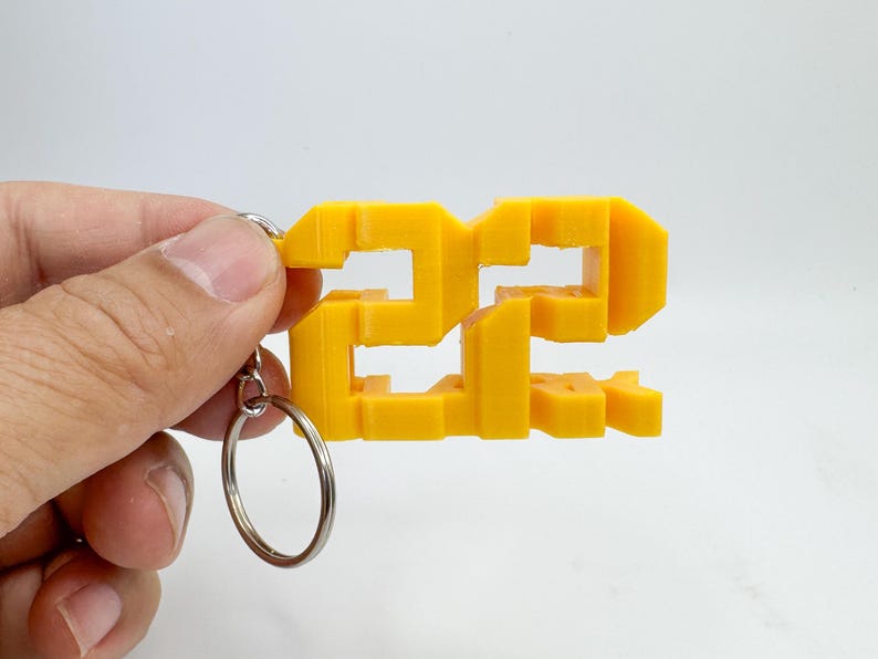 Cool and Unique Caitlin Clark #22 Keychain (3D Printed) - Etsy