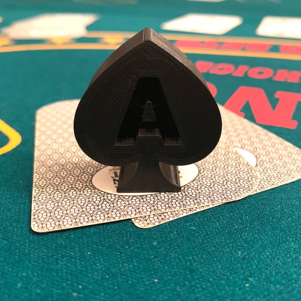 Ace of Spades Poker Card Protector (Card Guard)
