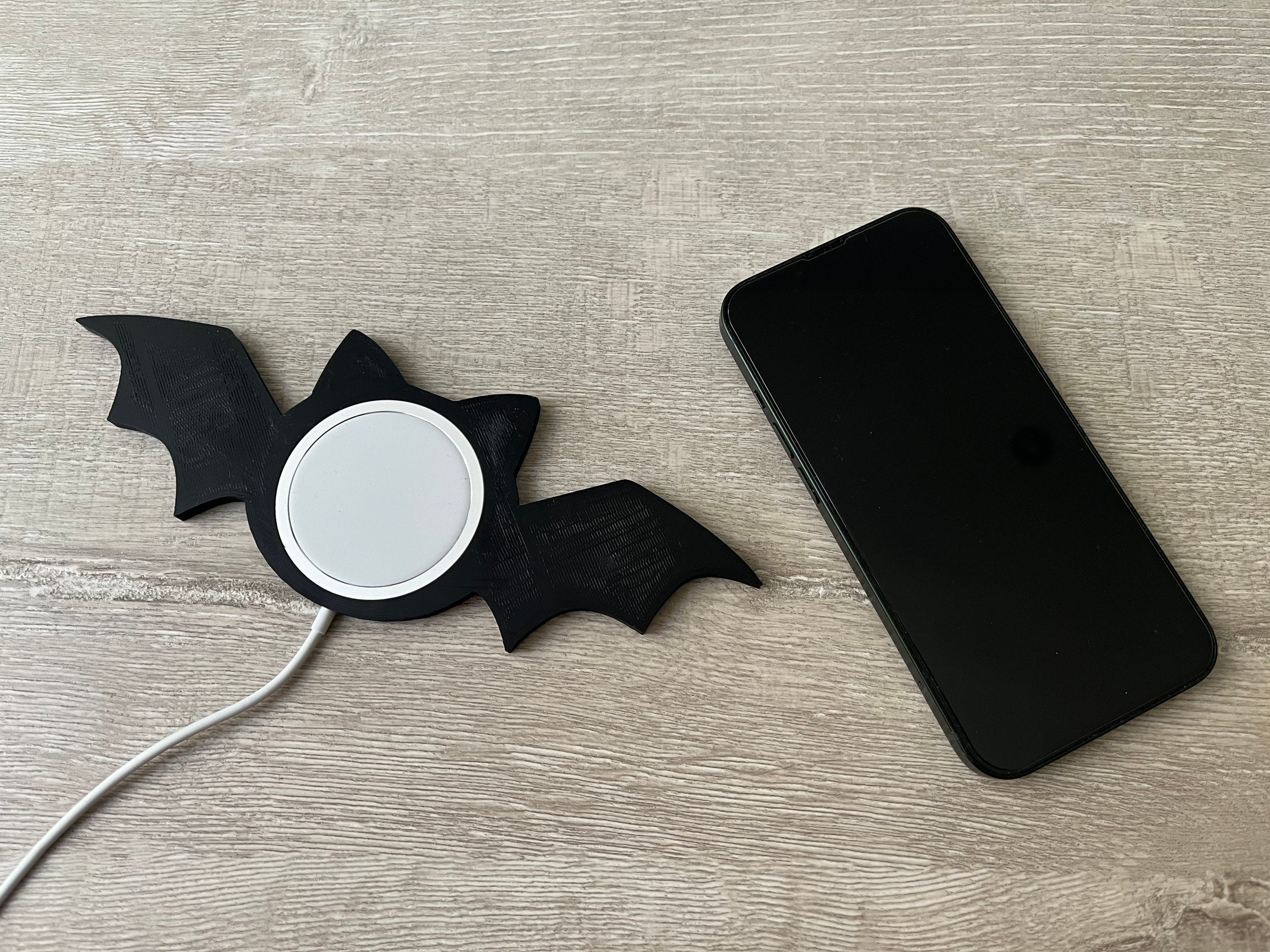 Jolie peau de chauve-souris/housse pour chargeur Apple MagSafe