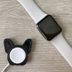 Cute French Bulldog Skin/Cover for Apple Watch Charger