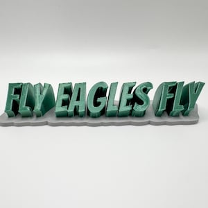 Espositore da tavolo "Fly Eagles Fly" dei Philadelphia Eagles