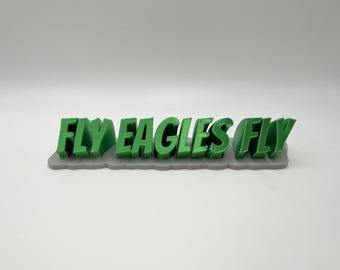 Philadelphia Eagles "Fly Eagles Fly" Desk Display