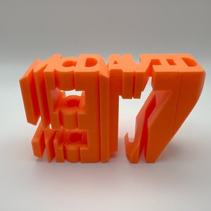 Cool Connor McDavid #97 3D Printed Gift