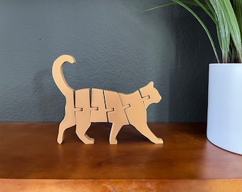 Flexi Cat Fidget Toy (3D Printed)