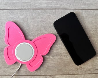 Jolie peau de papillon/couvercle pour chargeur Apple MagSafe