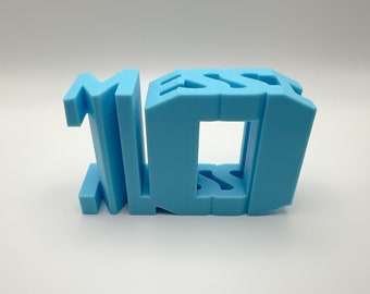Cool Leo Messi #10 3D Printed Gift