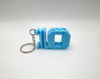 Cool and Unique Leo Messi #10 Keychain (3D Printed)