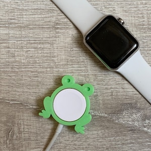 Cute Frog Skin/Cover for Apple Watch Charger