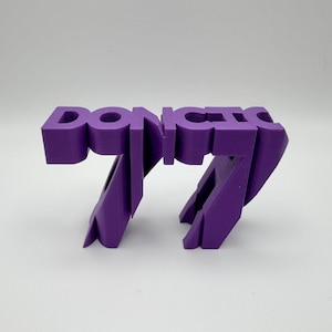 Cool 3D-geprint cadeau van Luka Doncic #77