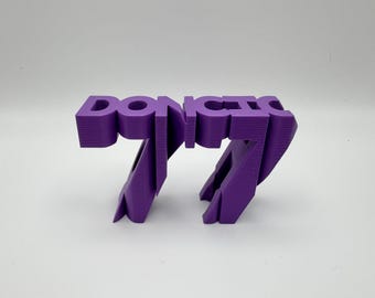 Cool Luka Doncic #77 3D Printed Gift