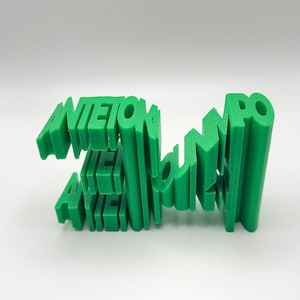 Cool Giannis Antetokounmpo #34 3D Printed Gift