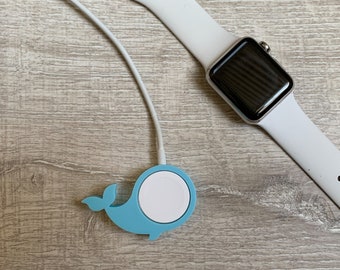 Cute Whale Skin/Cover for Apple Watch Charger